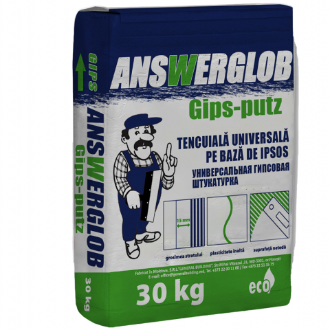 Шпаклевка Answerglob Gips-Putz 30 kg
