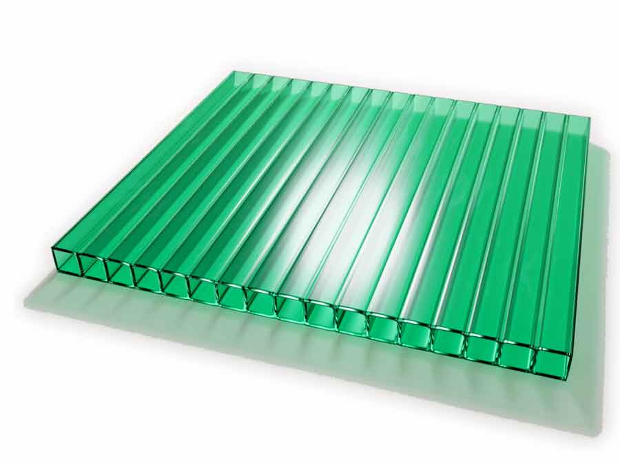 Policarbonat verde 6mm Doke Sunnex