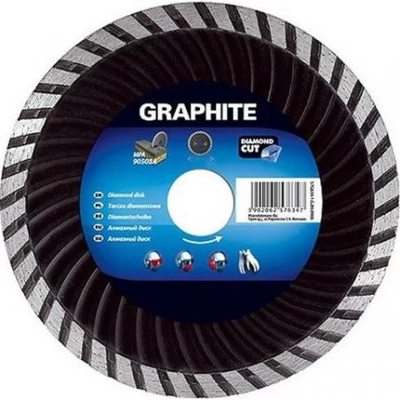 Disc diamant "Graphite" 125mm Turbo Wave