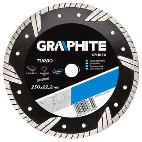 Диск алмазный "Graphite" 125мм Turbo