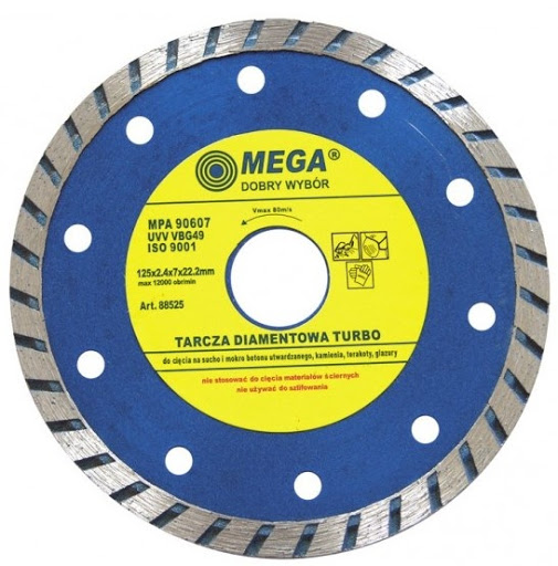 Disc diamant MEGA Turbo 230*22.2 Proline