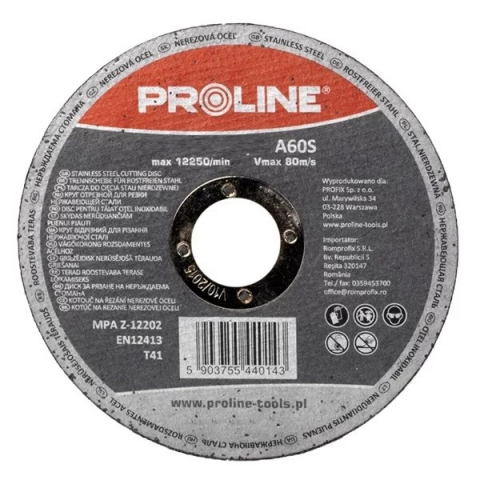 Disc pe metal 115*1.2 Proline