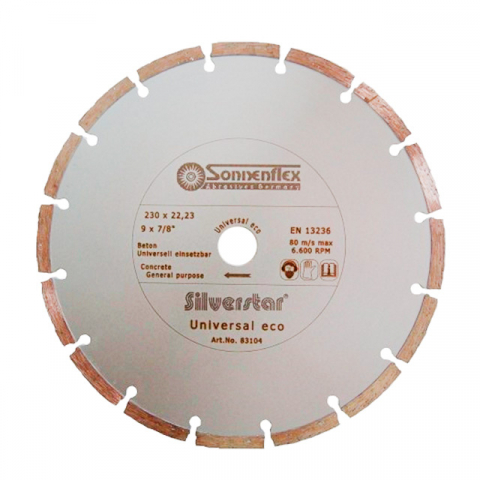 Disc diamant Sonnenflex 230*2,2*22,23mm
