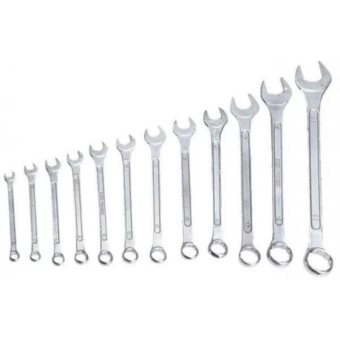 Ключи рожк-накидные 6-22мм набор 12шт Top Tools