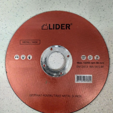 Disc pe metal 125*1.2 Lider Universal